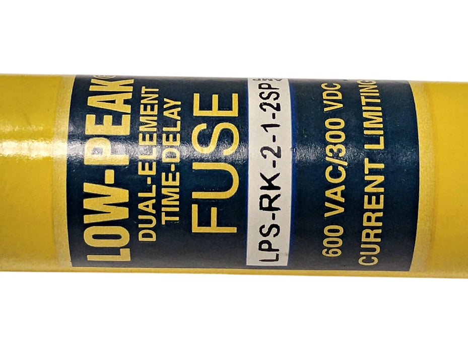 Bussmann LPS-RK-2-1/2SP 600VAC/300VDC 2.5 A Current-Limiting Time-Delay Fuse