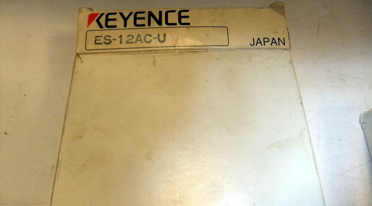 Keyence Amplifier ES-12AC-U