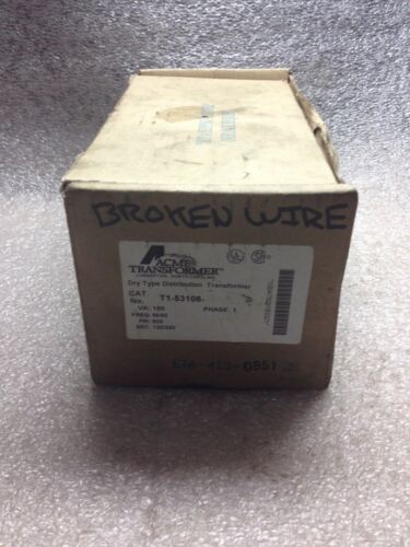 ACME TRANSFORMER T1-53106 TRANSFORMER