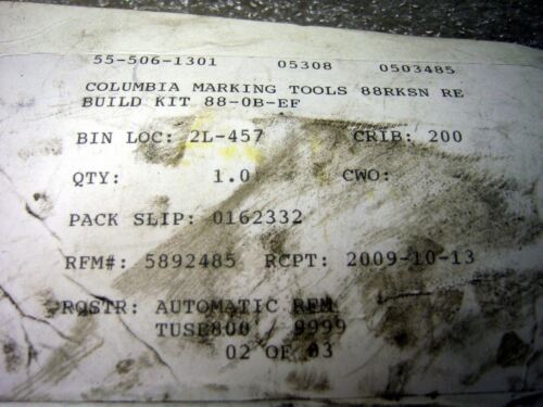 Columbia Tools Model 88 Repair Kit 88RKSN