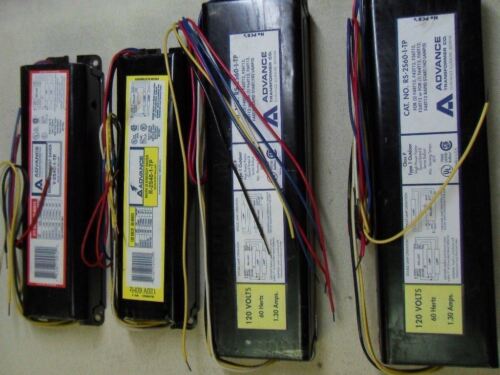1 MIXED LOT OF 4 ADVANCE BALLASTS