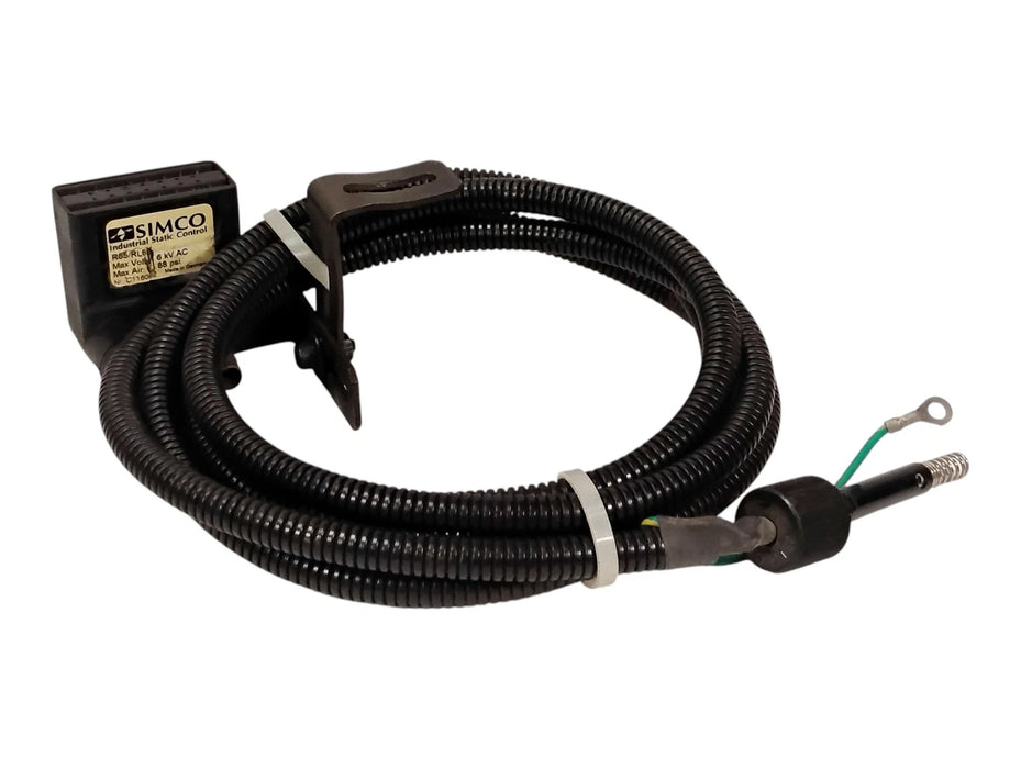 SIMCO R55/RL6K 6kV AC Ionizing Air Nozzle Static Eliminator w/ Cable