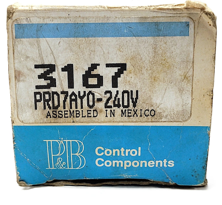 Potter Brumfield PRD7AY0-240 240 V AC 25 A DPST Relay