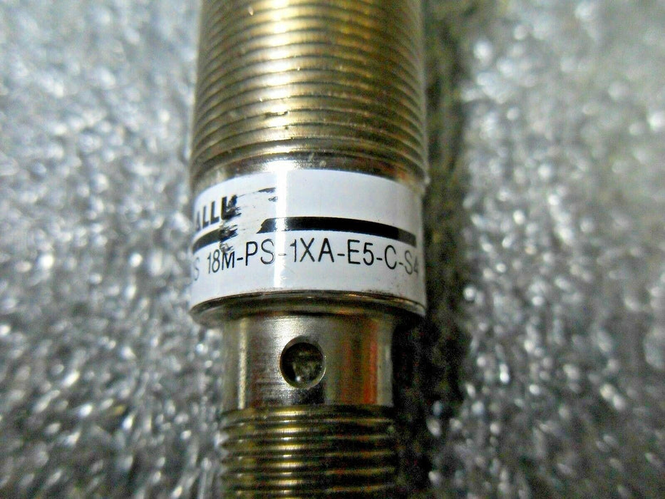 Balluff Bos 18M-PS-1XA-E5-C-S4 Tubular Photoelectric Sensor