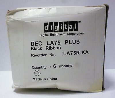 Digital Equipment LA75R-KA Black POS Printer Ribbon