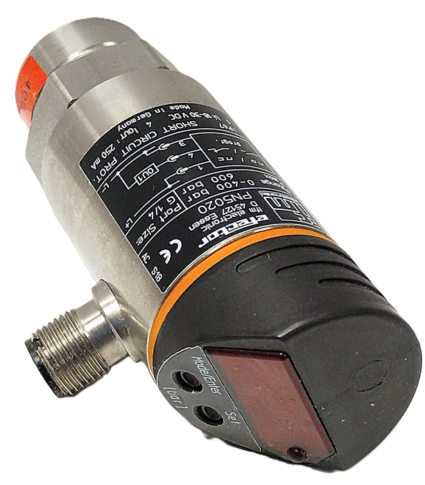 Efector PN-400-SBR14-HFPKG/US/ /V PN5020 18-30 V DC 0-400 bar Pressure Sensor