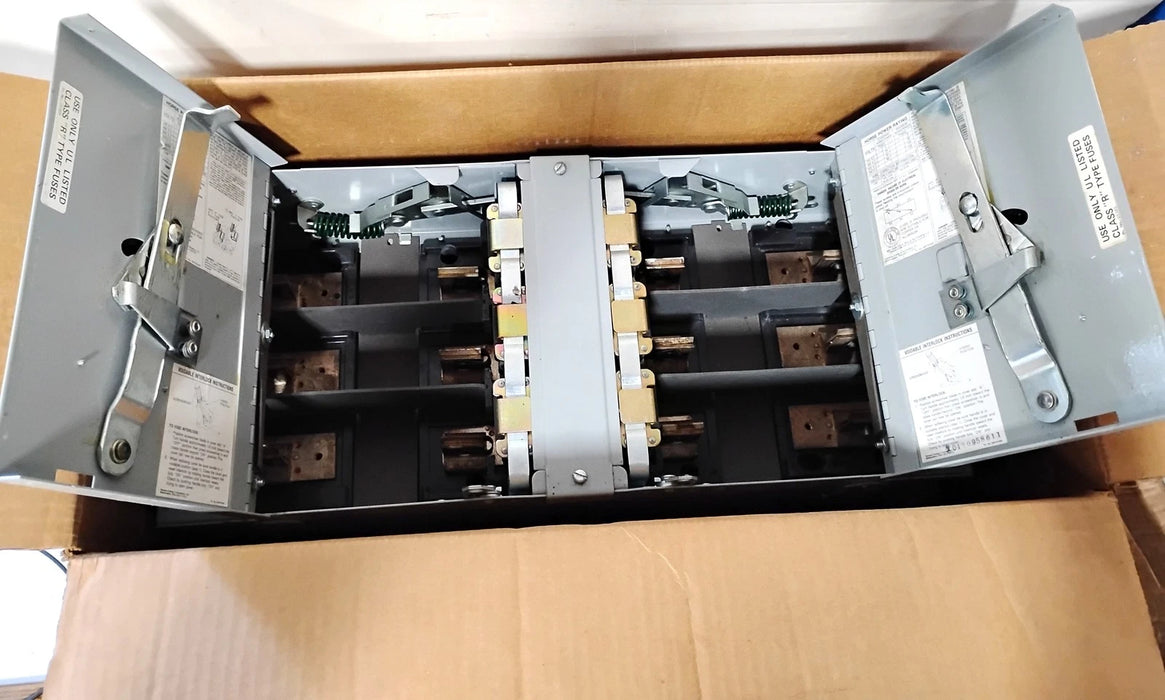 Siemens V7F3644 600 V AC 200-200 A 3 P Vacu-Break Double Branch Safety Switch