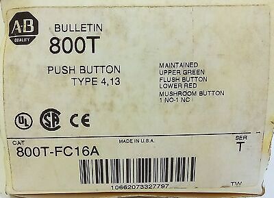 Allen-Bradley 800T-FC16A Start/Stop Interlocked Pushbutton Station