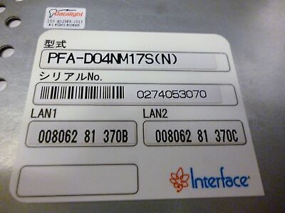 Interface PFA-D04NM17S(N