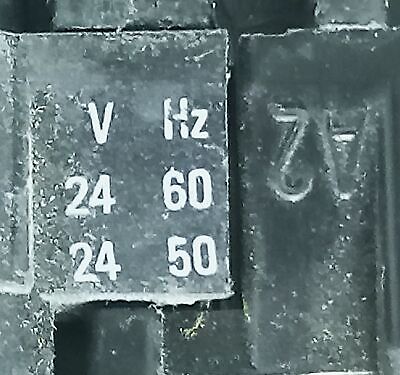 ABB B25-30-10 25 A 3 Pole Contactor w/ 24 V AC/DC Coil