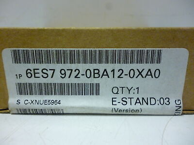 Siemens 6ES7972-0BA12-0XA0 PLC Bus Connector