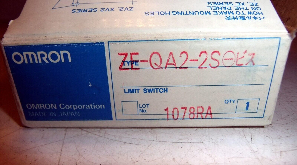 Omron ZE-QA2-2S Limit Switch