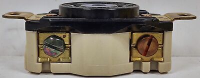 Hubbell HBL2420A 3 Pole 4 Wire 20 A 3 Phase 250 VAC Twist-Lock Receptacle