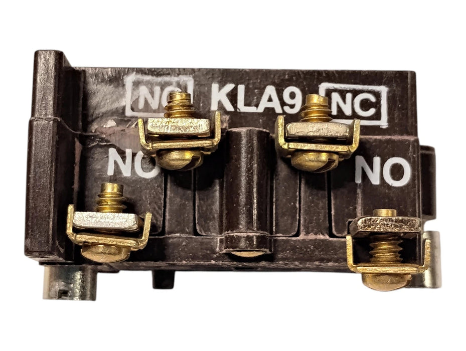 Cutler-Hammer E30-KLA9 600 V AC/DC 10 A 1NO/1NC Contact Block