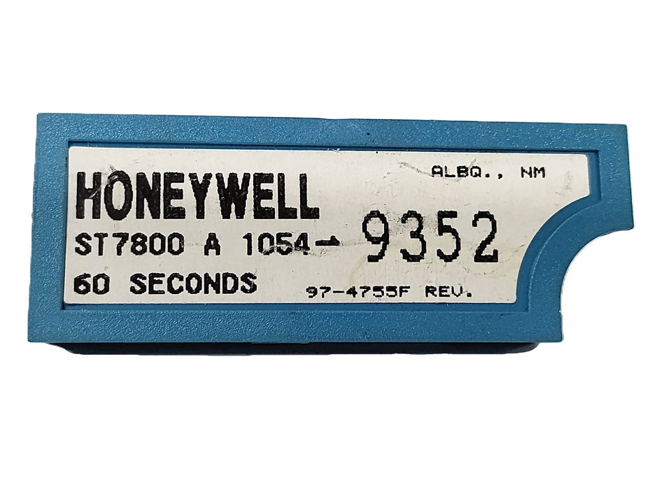 Honeywell ST7800 A 1054-9352 60 Second Plug-in Purge Timer for Burner Control
