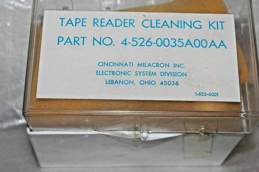 Cincinnati Milacron Tape Reader Cleaning Kit 4-526-0035A00AA