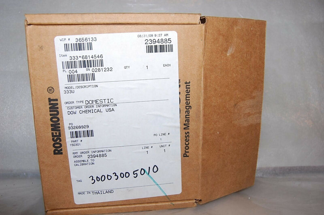 Rosemount SIGNAL CONVETER 333U