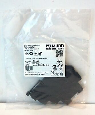 Murr Elektronik 52001 24 V SPDT Relay Interface - Lot of 4