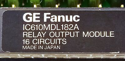 GE Fanuc IC610MDL182A 24 V DC 16 Circuits PLC Output Module