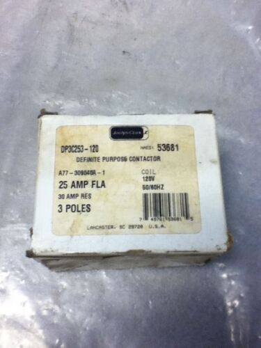 JOSLYN CLARK DP3C253-120 CONTACTOR
