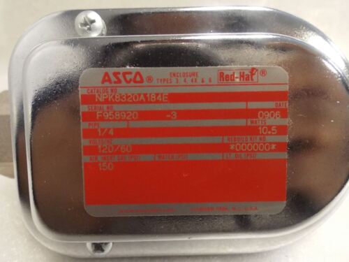 ASCO NPK8320A184E SOLENOID VALVE