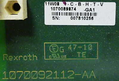 Rexroth 1070089874 PLC Ethernet Module
