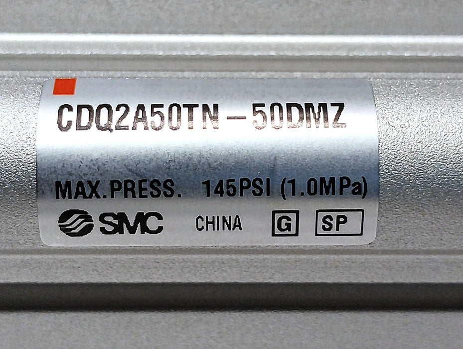 SMC CDQ2A50TN-50DMZ 145 psi Pneumatic Compact Cylinder