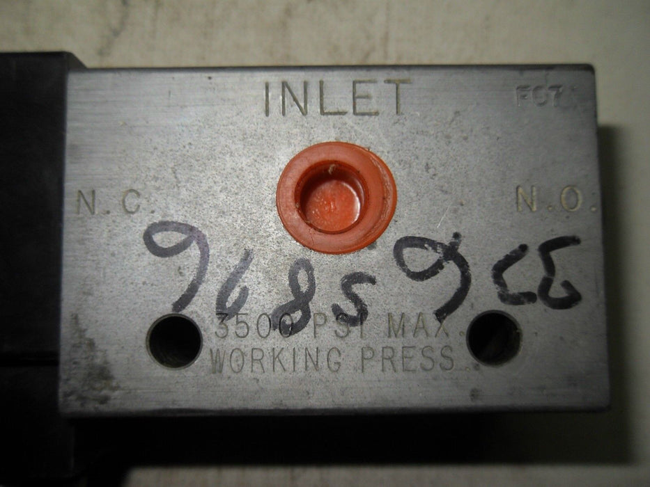 GW Lisk Solenoid Valve 24VDC 3500 PSI