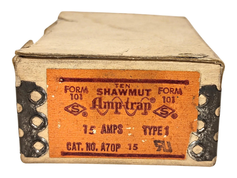 Shawmut A70P15-1 700 V AC/DC 15 A Current-Limiting Very Fast-Acting Fuses