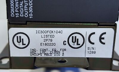 Horner Automation IC300DAC101B PLC I/O Module w/ Power Supply IC300FOX104C