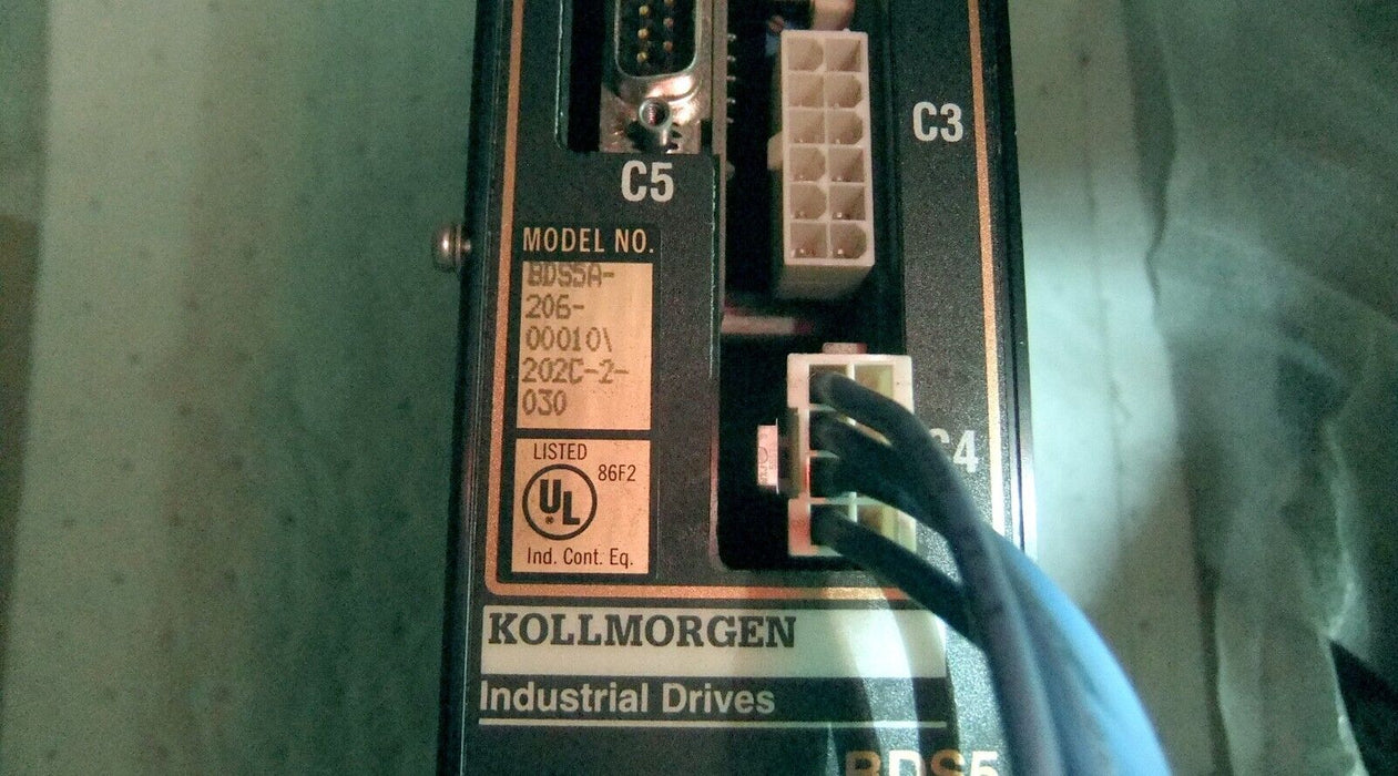 Kollmorgen Servo Drive BDS5A-206-0001002C-2-030