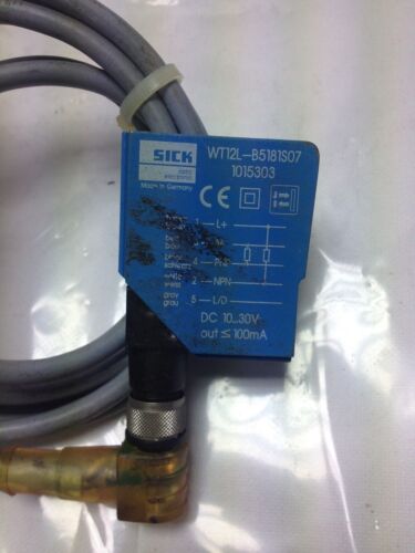 SICK WT12L-B5181S07 PHOTOELECTRIC PROXIMITY SWITCH