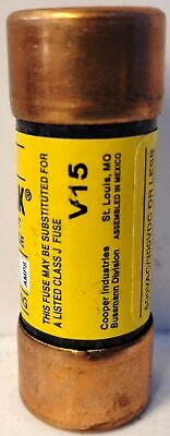 Bussmann LPJ-6SP 600 V AC / 300 V DC 6 A Low-Peak Time-Delay Fuses - Lot of 2