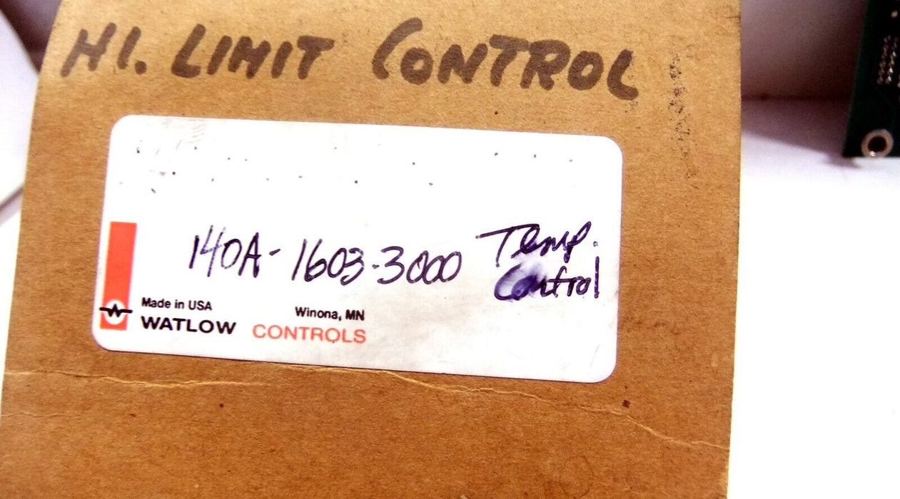 Watlow Temperature Limit Control 140A-1603-3000