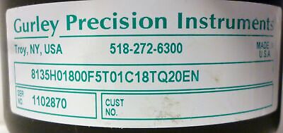 Gurley Precision Instruments 8135H01800F5T01C18TQ20EN Rotary Encoder