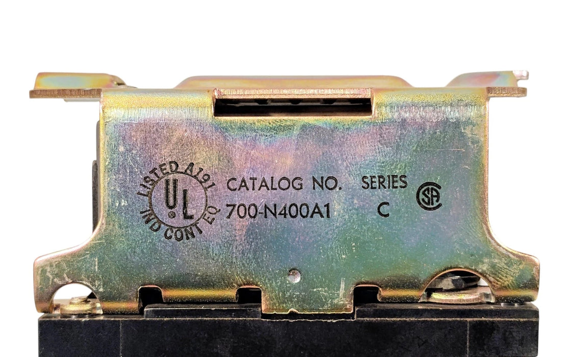 Allen-Bradley 700-N400A1 Series C 300 V AC 10 A Type N Relay w/ 110/120 VAC Coil