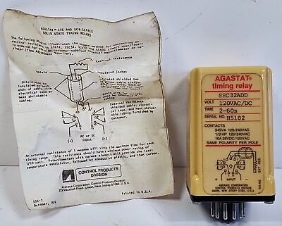 Agastat SSC32ADD Adjustable Time Delay Relay