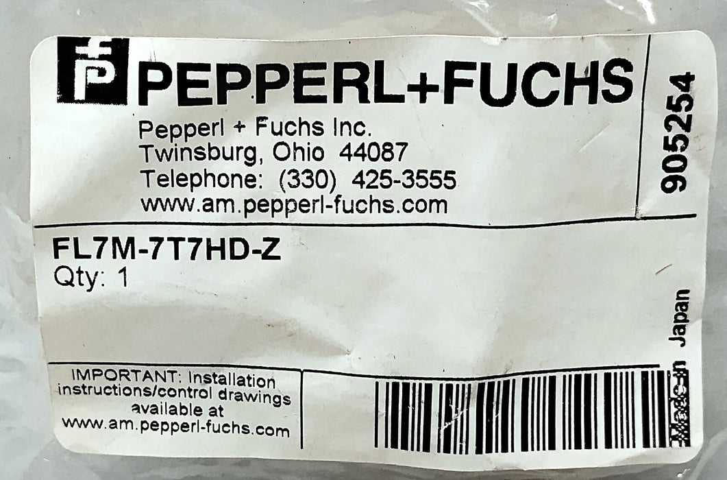 Pepperl Fuchs FL7M-7T7HD-Z 905254 Inductive Proximity Sensor