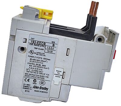 Allen-Bradley 193-EECB 1-5A Adjustable Overload Protection Relay