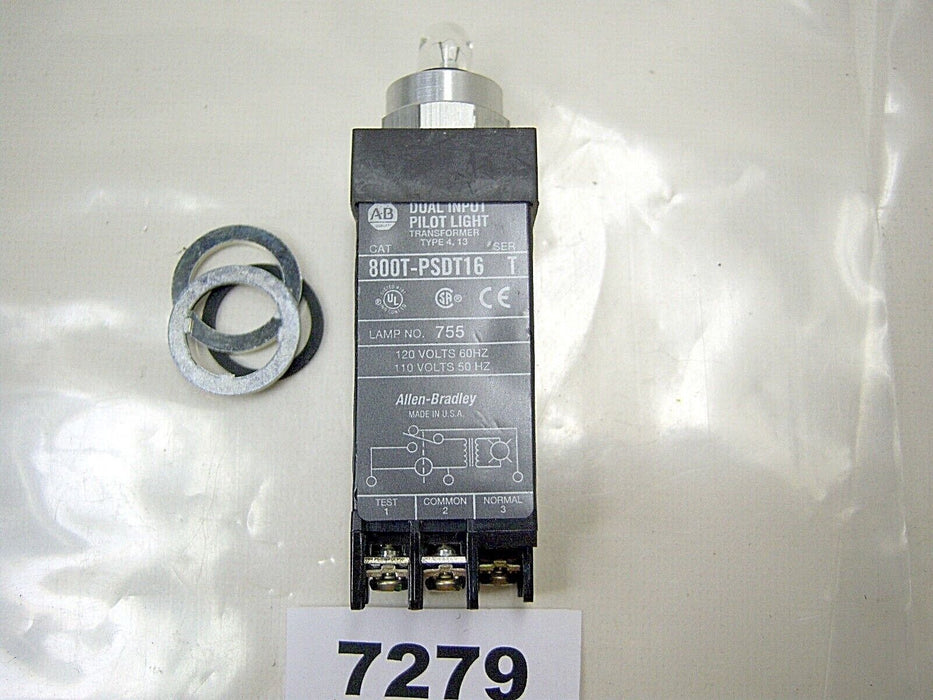Allen-Bradley Pilot Light 800T-PSDT16
