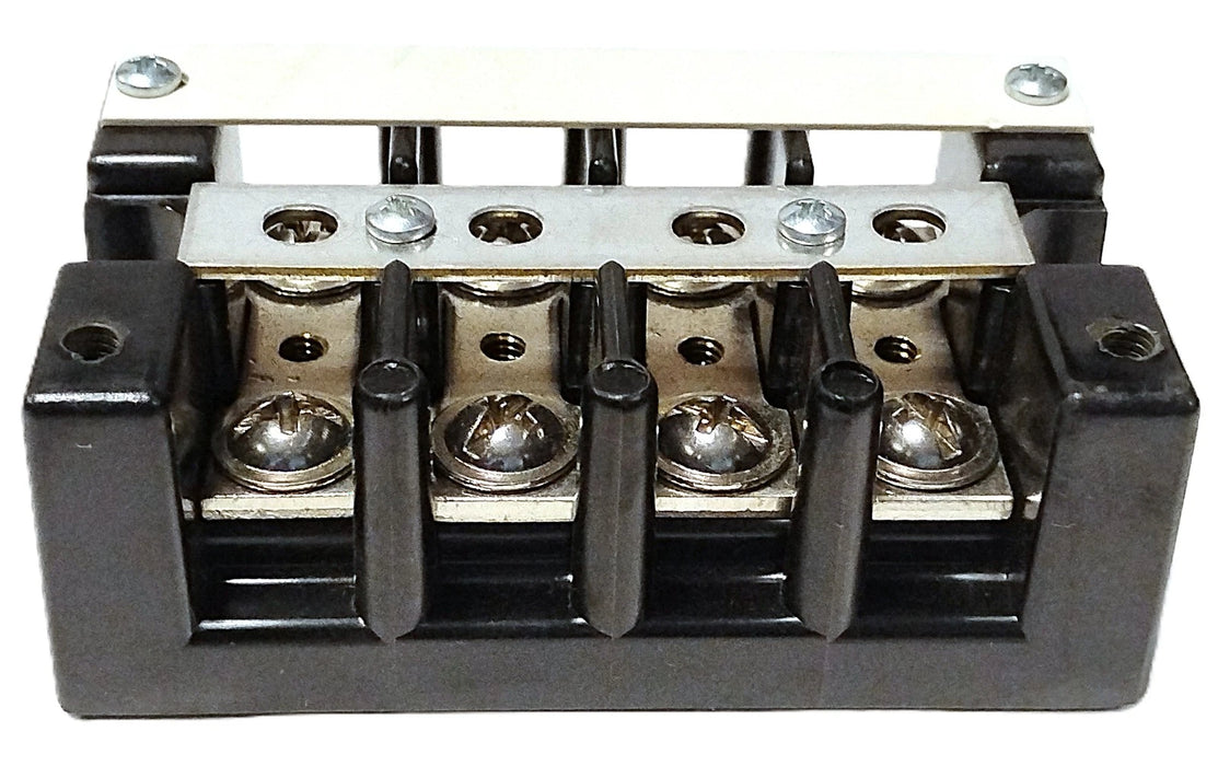 Marathon 1504SC 600 V 75 A Panel Mount Barrier Terminal Blocks