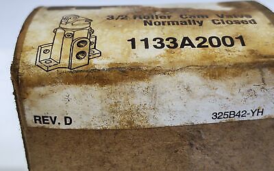 Ross Controls 1133A2001 Rev. D 3/2 Roller Cam Valve