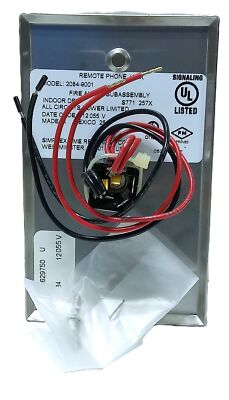 SIMPLEX 2084-9001 0629750 Remote Phone Jack for Fire Emergency System