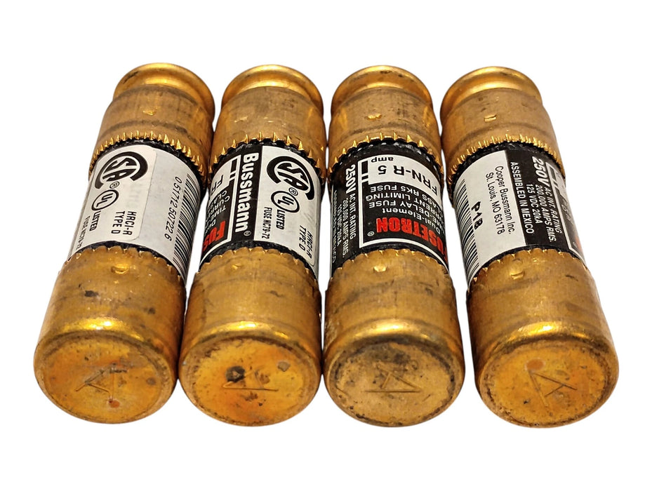 Bussmann FRN-R-5 250 V AC 5 A Class RK5 Current-Limiting Time-Delay Fuses