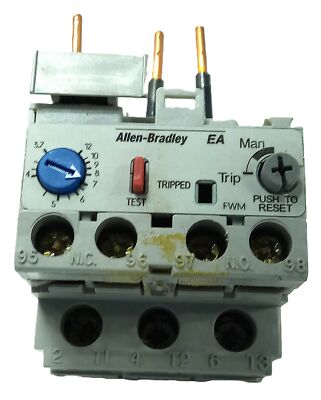 Allen-Bradley 193-EA1FB 600 V AC 3.7-12 A Solid State Overload Protection Relay