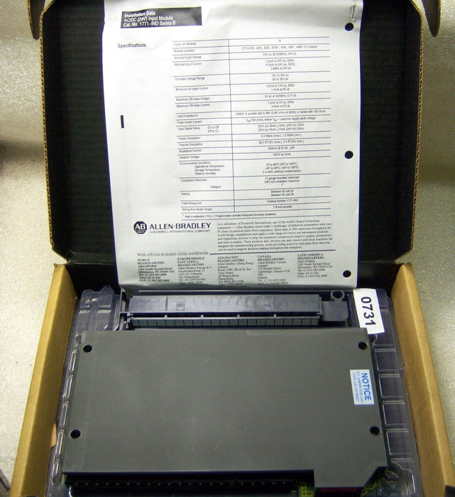Allen-Bradley 1771IND Input