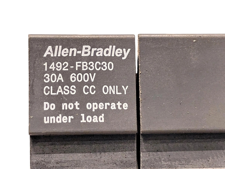 Allen-Bradley 1492-FB3C30 600 V 30 A 3-Pole Class CC Fuse Holder
