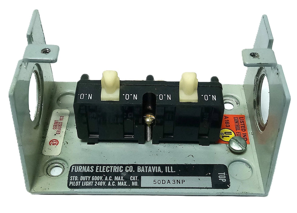 Furnas 50DA3NP 600 V AC 2 Pushbutton Station in NEMA 1 Enclosure