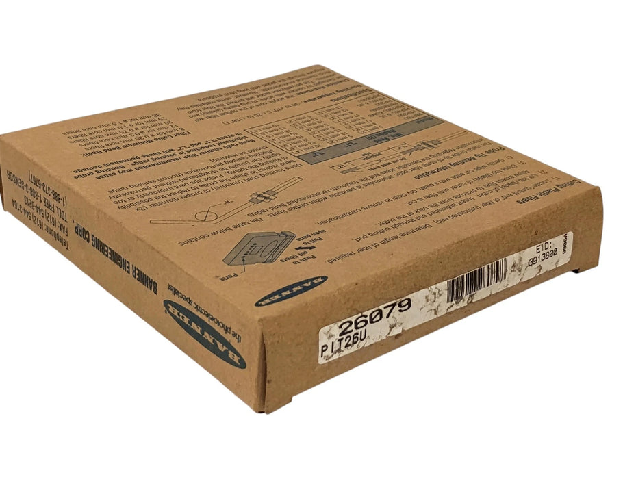 Banner Engineering PIT26U 26079 Opposed Mode Plastic Fiber Optic Cable