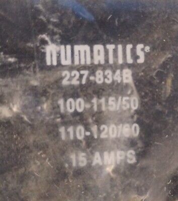 Numatics 11SAD443O013A30 110/120 V AC 1/8" NPTF 4-Way 2-Position Solenoid Valve